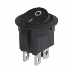 Powermaster Yuvarlak 4 Pinli Işıksız On-Off Anahtar IC-133-4