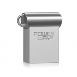 Powerway 16 gb usb 3.0 metal mini flash bellek