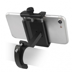 Powerway MT15 Motosiklet Bisiklet Scooter İçin Dayanıklı Gidon Uyumlu CNC Alüminyum Telefon Tutucu