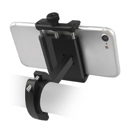 Powerway MT15 Motosiklet Bisiklet Scooter İçin Dayanıklı Gidon Uyumlu CNC Alüminyum Telefon Tutucu