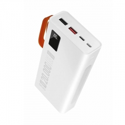 Powerway qc20 20000 mah çift usb dijital ekran powerbank