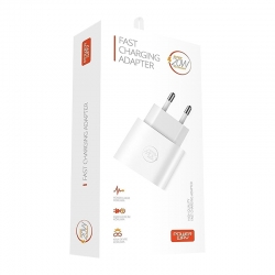 Powerway rx20 pd 20w iphone x-11-12-13 pro pro max uyumlu type-c hizli şarj başliği