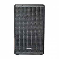 Promain ms-1012ga 500 watt 30 cm aktif ahşap kabin hoparlör