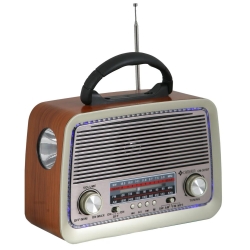 Radyo nostalji şarjli bt/usb/sd/aux fenerli cameron cm-301bt