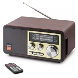 Radyo nostalji şarjli bt/usb/sd/aux nns ns-8093bt