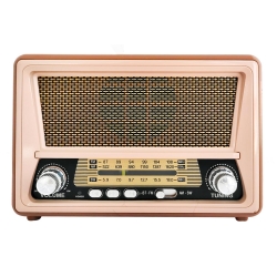 Radyo nostalji şarjli bt/usb/sd/aux vm-515 cm-865bt