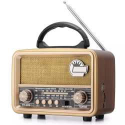 Radyo nostalji şarjli bt/usb/sd cameron cm-860t