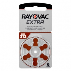Rayovac 312 Numara Kulaklık Pili 6'Lı Paket