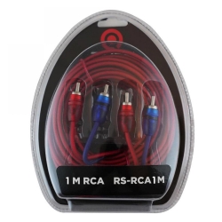 Reiss audio rs-rca1m anfi kablosu 2 rca 2 rca 1 metre bakır