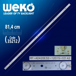 Rf-ad420e32-1201s-03 a1 - rf-ad420e32-1201s-03 a2 - 81.8 cm 12 ledli - (wk-889)