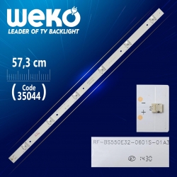 Rf-bs550e32-0601s-01a3 - 4655dz001 - r4808 0319 - 57.3 cm 6 ledli - (wk-822)