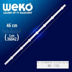 RF-CF490R30-0701B-02 A0 - 7 LEDLİ - 46 CM - Tv Led Bar