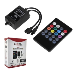 Rgb kontrol kumandasi müzik kontrollü 6a 20 tuşlu hightek ht-2220