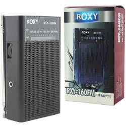 Roxy rxy-160fm cep tipi mini analog radyo