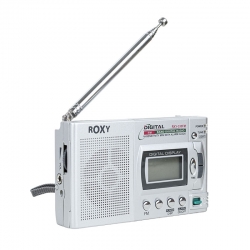 Roxy rxy-330 10 bant dijital göstergeli pilli radyo
