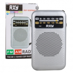 Roxy rxy-soprano cep tipi mini analog radyo