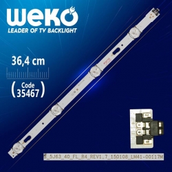 S_5J63_40_FL_R4_REV1.7_150108_LM41-00117M - 36.4 Cm 4 Ledli  (WK-1019) Tv Led Bar