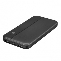 S-Link IP-G10N Siyah Micro+Type C Girişli 10000Mah Taşınabilir Şarj Cihazı Powerbank