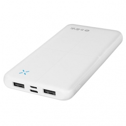 S-Link IP-G12N 10.000Mah Microusb + TYPE-C Beyaz Taşınabilir Pil Şarj Cihazı Powerbank