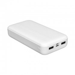 S-link p201 20000 mah prm micro+type-c+usb beyaz powerbank