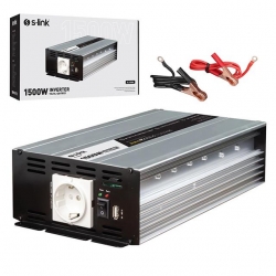 S-Link SL-1500W Dc12v-Ac230v 1500W İnverter