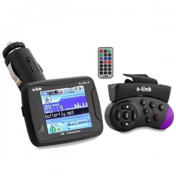 S-link sl-fm18 2 gb ekranli mp4 sd/usb fm transmitter