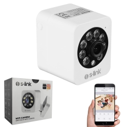 S-link sl-ind06 ip smart akıllı güvenlik kamerası 3mp 2.8mm