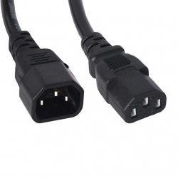 S-Link SL-PM100 1.5 Metre C7 Bilgisayar Power Ara Uzatma Atlama Kablosu (1.Kalite)