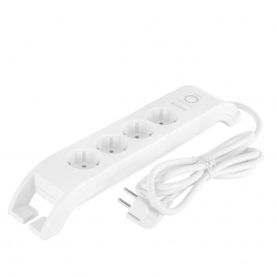 S-link spg3040 4lü 2 metre kablolu 900 joule beyaz akim korumali priz