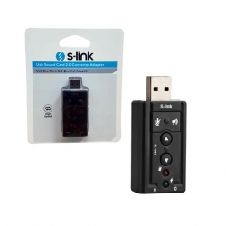 S-Link Usb Ses Kartı 2.0 Çevirici Adaptör SL-U61