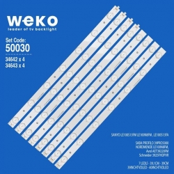 Saba Profilo 39PRO5000 39'' İnç 8 Adet Tv Led Bar