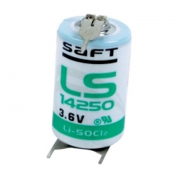 Saft pil kisa puntali 14250 lityum 3.6v li-soci2