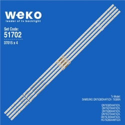 Samsung 75Q60A 75' İki Renk 4 Adet Tv Led Bar (48 Led)
