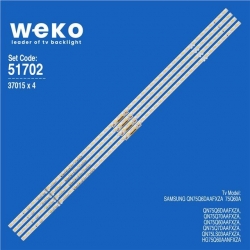 Samsung QN75Q70AAFXZA 75' İki Renk 4 Adet Tv Led Bar (48 Led)