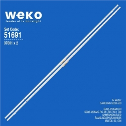 Samsung  S2Q6-550SM0-R0 İki Renk 55' 2 Adet Tv Led Bar (48 Led)