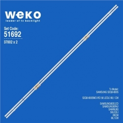 Samsung  S2Q6-600SM0-R0 İki Renk 60' 2 Adet Tv Led Bar (56 Led)
