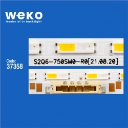 Samsung S2Q6-750SM0-R0 İki Renk 75' 4 Adet Tv Led Bar (42 Led)