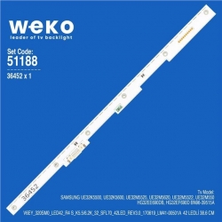 Samsung UE32M550 32' 1 Adet Tv Led Bar