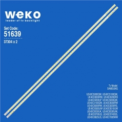 Samsung UE40C7000WW 40' İnç 2 Adet Tv Led Bar
