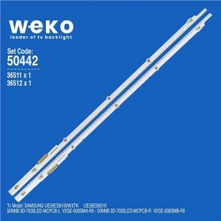 Samsung UE50ES6100WXTK 50' İnç 2 Adet Tv Led Bar