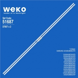 Samsung UE55BU8000UXTK 55' 2  Adet Tv Led Bar