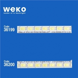 Samsung UE55D6300 55' İnç 2 Adet Tv Led Bar