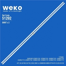 Samsung UE58RU7102 58' İnç 2 Adet Tv Led Bar