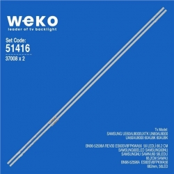 Samsung UE60AU8000UXTK 60' 2 Adet Tv Led Bar