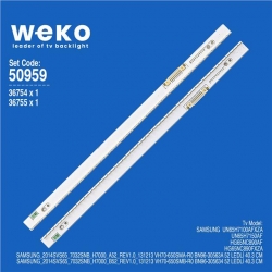 Samsung UN65H7100AFXZA 65' İnç 4 Adet Tv Led Bar