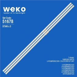 Samsung UN75RU800DFXZA 75' 3 Adet Tv Led Bar
