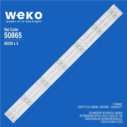 Sanyo LED32C371 32'' İnç 3 Adet Tv Led Bar