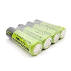 şarjli pil aa kalem 1000mah 1500 series başliksiz ni-cd (4 adet) golf