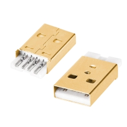 şase usb erkek fiş 4pin gold karkas