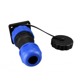 Sd28 su geçirmez 3 pin 28 mm dörtgen konnektör